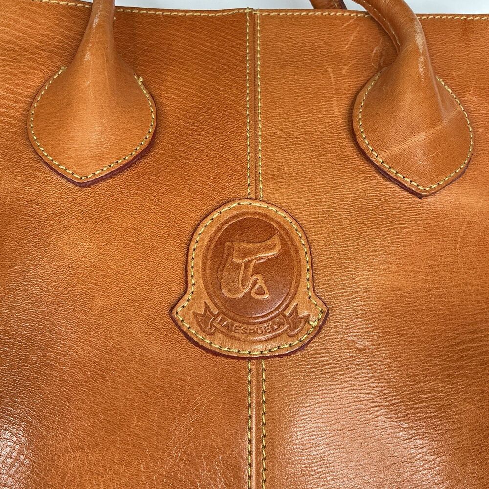 La Espuela Equestrian Bag Tote Purse by Pena Ramirez Leather Horse Riding Spain - Picture 7 of 16